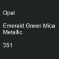 Preview: Opel, Emerald Green Mica Metallic, 351.